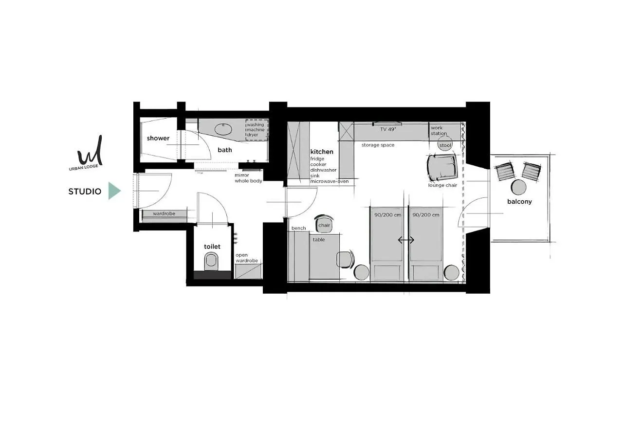 Urban Lodge - Apartments Vienna 0*,